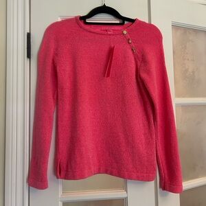 Lilly Pulitzer Vibrant Pink Crew Neck Sweater